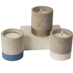 Adrien Lewis- Cement Candle Assorted