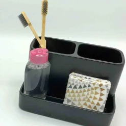 Adrien Lewis - Desk Organizer Black