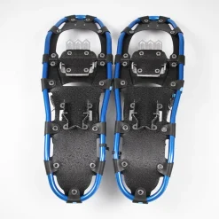 Adult Snowshoes (Blue 8 x 26 in) & Trekking Pole In a Bag Set