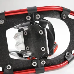Adult Snowshoes (Red 8 x 21 in) & Trekking Pole In a Bag