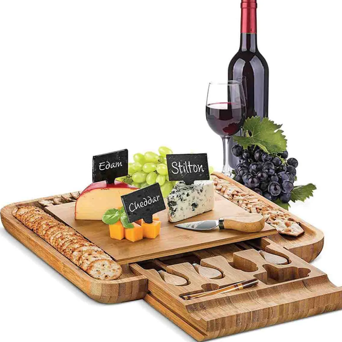 A La Cuisine- Bamboo Cheese & Charcuterie Board