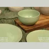 A La Cuisine - Dinnerware Set-Light Green
