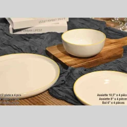 A La Cuisine - Dinnerware Set-white