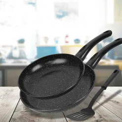 A La Cuisine - Frying Pan Set Of 2 With Spatula