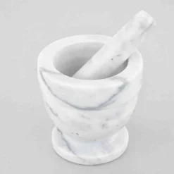 A La Cuisine- Marble Garlic Mortar Pestle