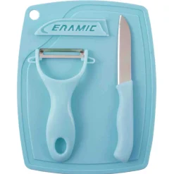 A La Cuisine - 3pcs Cutting Board & Knife Set