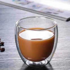 A La Cuisine - 2pcs Double Walled Glass Cup