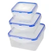 A La Cuisine - 3pcs Square Lunch Box set