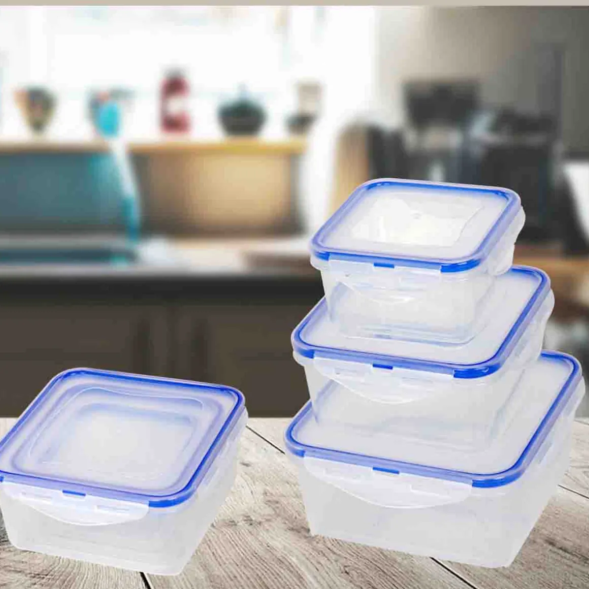 A La Cuisine - 3pcs Square Lunch Box set