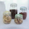 A LA CUISINE - set of 4 clear glass jar