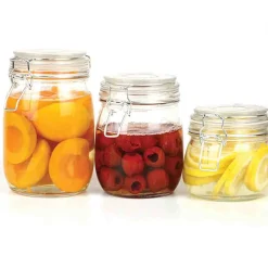 A LA CUISINE - set of 3 glass jars