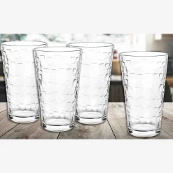 A La Cuisine - Set Of 4 Square Hi-ball Tumbler