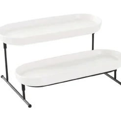 A La Cuisine - 2 Tier Oval Plate With Rack