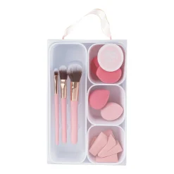 All-in-One Beauty Set with Brushes and Sponges