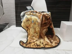 Animal Mink Throw