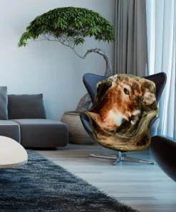 Animal Mink Throw