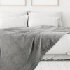 Antibacterial Velour Throw