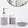 Ashley Ceramic 3Pc Grey White