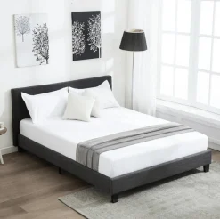 Atelier Du Nord - Banff Linen Bed Frame