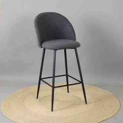 Atelier Du Nord - Bar Stool With Metal Legs