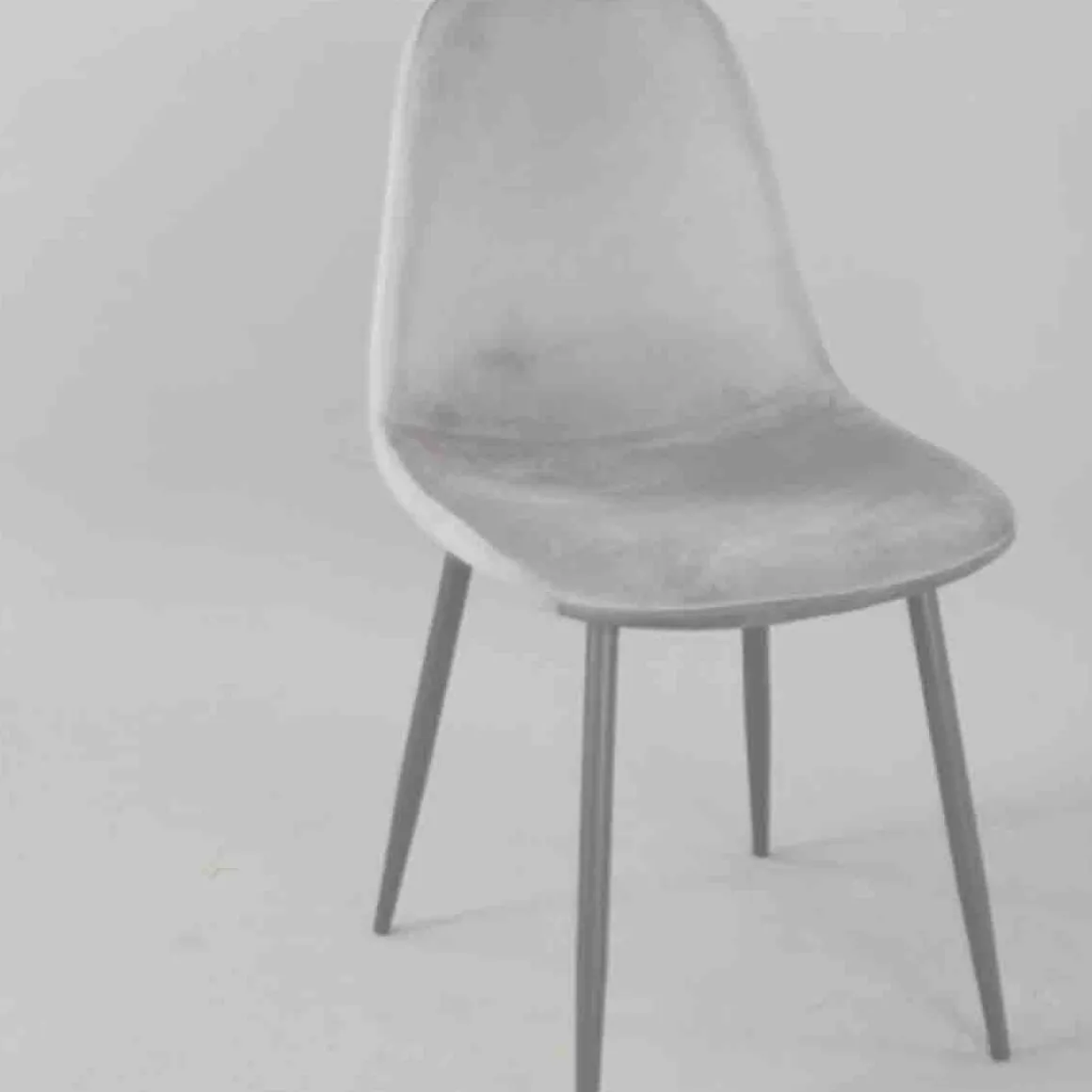 Atelier Du Nord - Dining Chair With Metal Legs