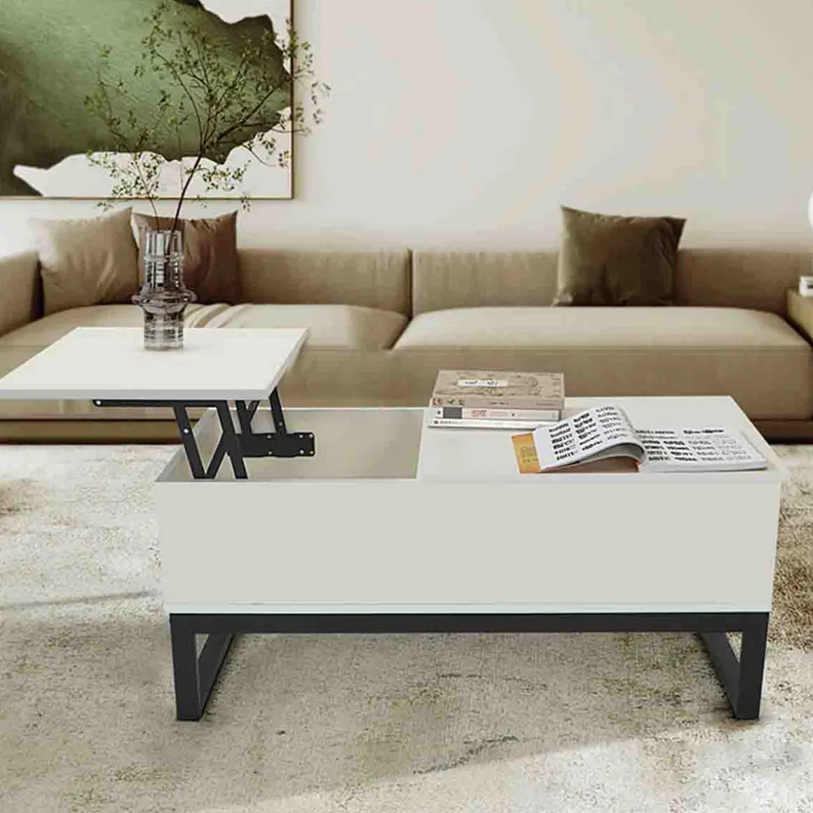 Atelier Du Nord - Sherine Lift Top Coffee Table