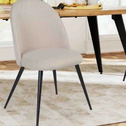Atelier Du Nord - Zomb Fabric Upholstered Dining Chair