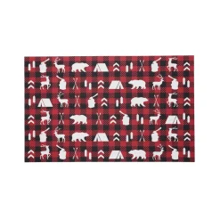 AVA - PVC Mat 50x80 cm | Rustic Cabin