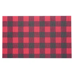 AVA - PVC Mat 50x80 cm | Rustic Plaid