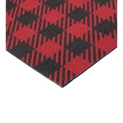AVA - PVC Mat 50x80 cm | Rustic Plaid