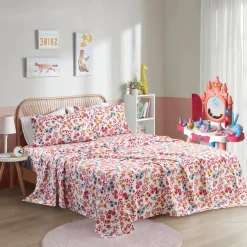 Azalea Floral Sheet Set