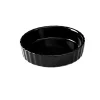 Baking Dish Quiche Ceramic 11.3cm Black