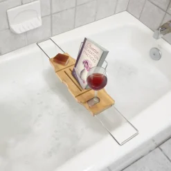 Bamboo Bath Tub Caddy
