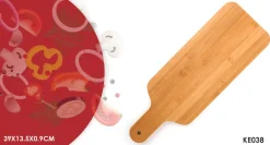 Bamboo Cutting Board With Handle