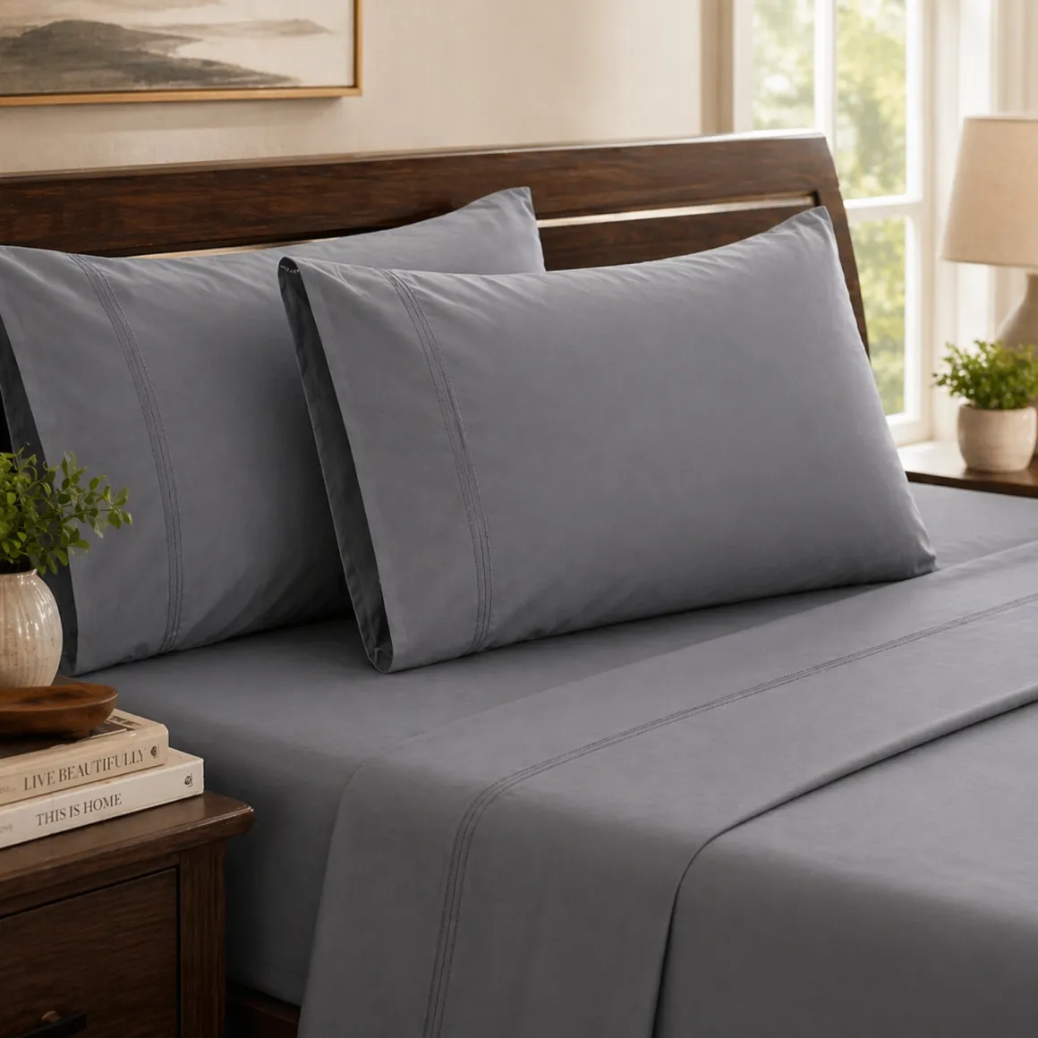 Bamboo Feel Sheet Set