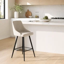 Barstool With Black Frame