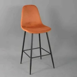 Bar Stool With Metal Legs