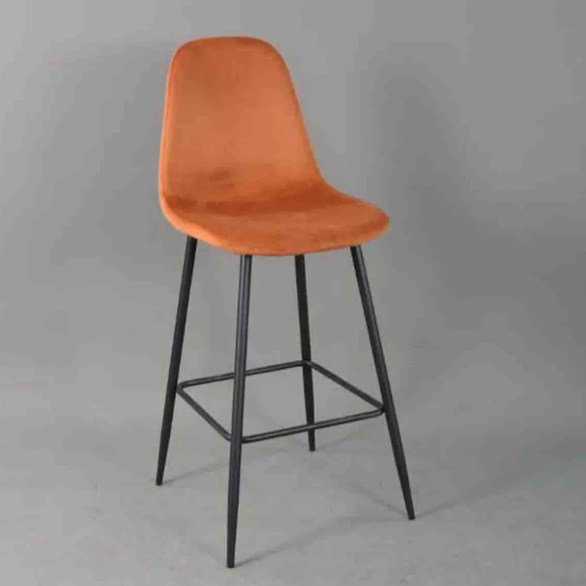 Bar Stool With Metal Legs