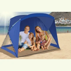 Beach Tent Sun Shelter for 2-4 Person 9’x6’