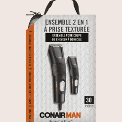 Beard and Hair Clipper – Conair Man 2-in-1 Textured Grip Set
