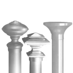 BELLAMY POLE SET - SILVER