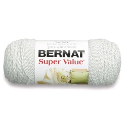 Bernat Super Value 3-197G Grey Ragg