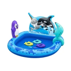 Bestway® Polar Pals™ Kids Inflatable Water Play Center and Pool 1.34 m x 1.31 m x 73 cm