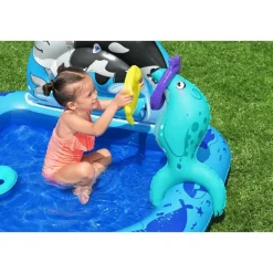 Bestway® Polar Pals™ Kids Inflatable Water Play Center and Pool 1.34 m x 1.31 m x 73 cm