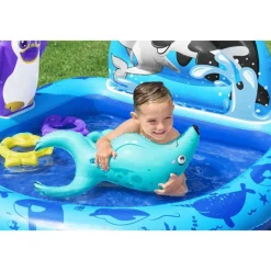 Bestway® Polar Pals™ Kids Inflatable Water Play Center and Pool 1.34 m x 1.31 m x 73 cm