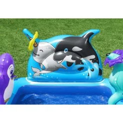 Bestway® Polar Pals™ Kids Inflatable Water Play Center and Pool 1.34 m x 1.31 m x 73 cm