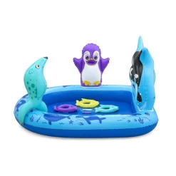 Bestway® Polar Pals™ Kids Inflatable Water Play Center and Pool 1.34 m x 1.31 m x 73 cm