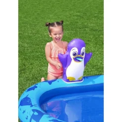 Bestway® Polar Pals™ Kids Inflatable Water Play Center and Pool 1.34 m x 1.31 m x 73 cm