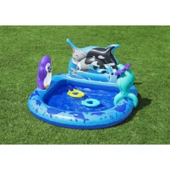 Bestway® Polar Pals™ Kids Inflatable Water Play Center and Pool 1.34 m x 1.31 m x 73 cm