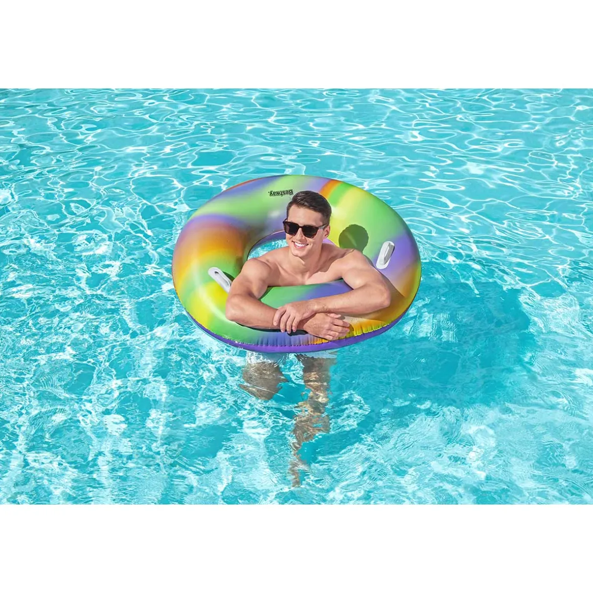 Bestway® Rainbow Swim Tube 1.19 m